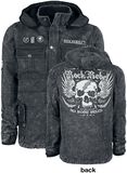 High Voltage Skull Jacket, Rock Rebel by EMP, Between-seasons Jacket