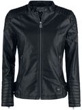 No Other, Black Premium by EMP, Imitation Leather Jacket