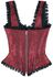 Red Lace Corset with Straps