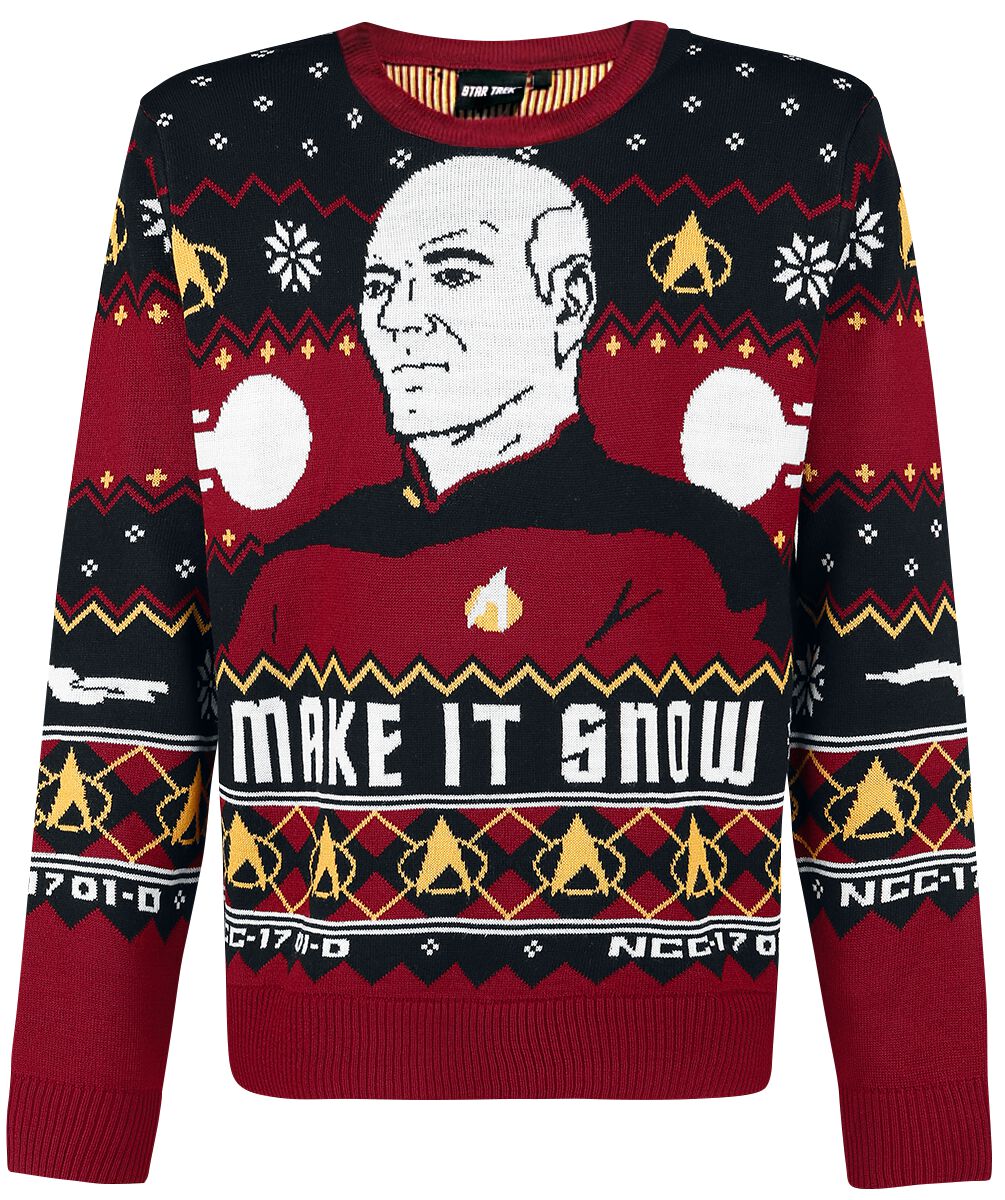 Make It Snow | Star Trek Christmas jumper | EMP