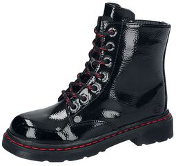 Patent PU Black Boots, Dockers by Gerli, Children's boots