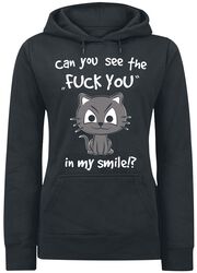 Can You See The Fuck You In My Smile!?, Tierisch, Hooded sweater