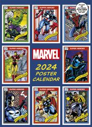 2024 poster calendar, Marvel, Wall Calendar
