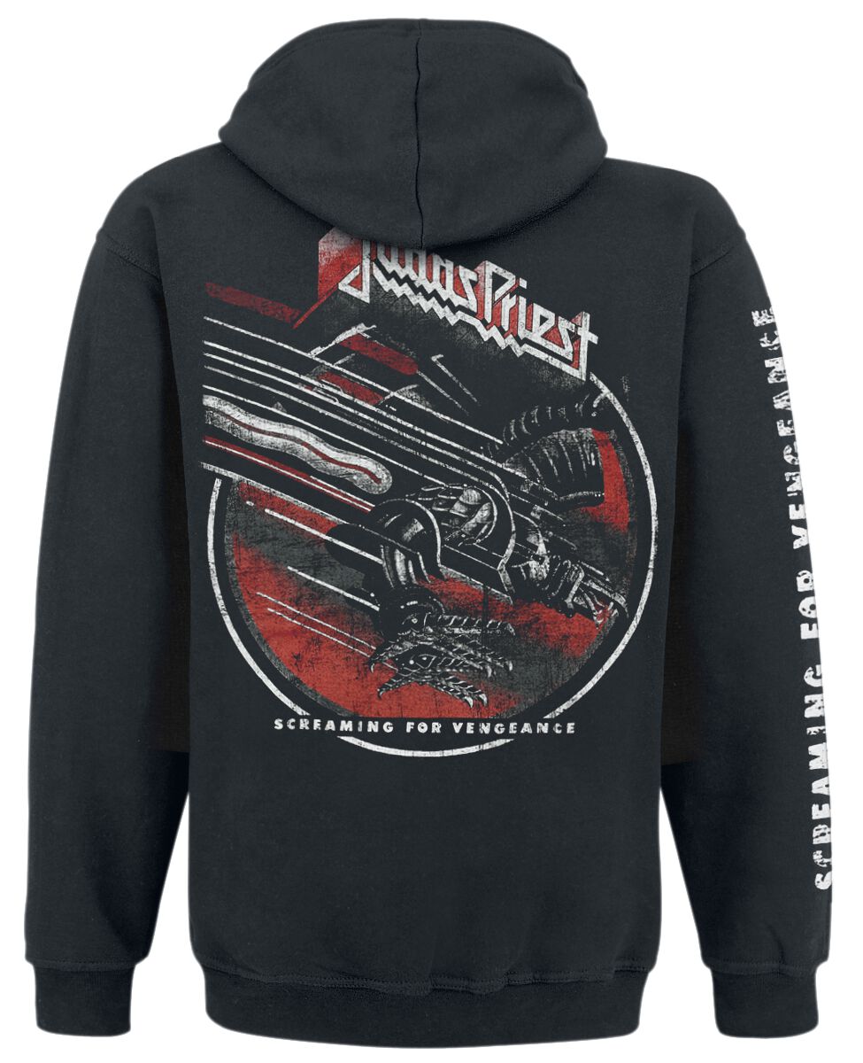 rockshirts JUDAS PRIEST SCREAMING FOR VENGEANCE MODERN - Felpa - black/nero rockshirts JUDAS PRIEST SCREAMING FOR VENGEANCE MODERN - Felpa - black/nero