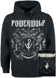 Crest Glow-In-The-Dark, Powerwolf, Hooded sweater