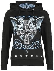 Gothicana X Anne Stokes hoodie, Gothicana by EMP, Hooded sweater