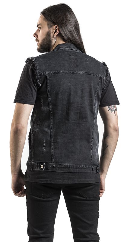 Life Of An Easy Rider | Black Premium by EMP Vest | EMP