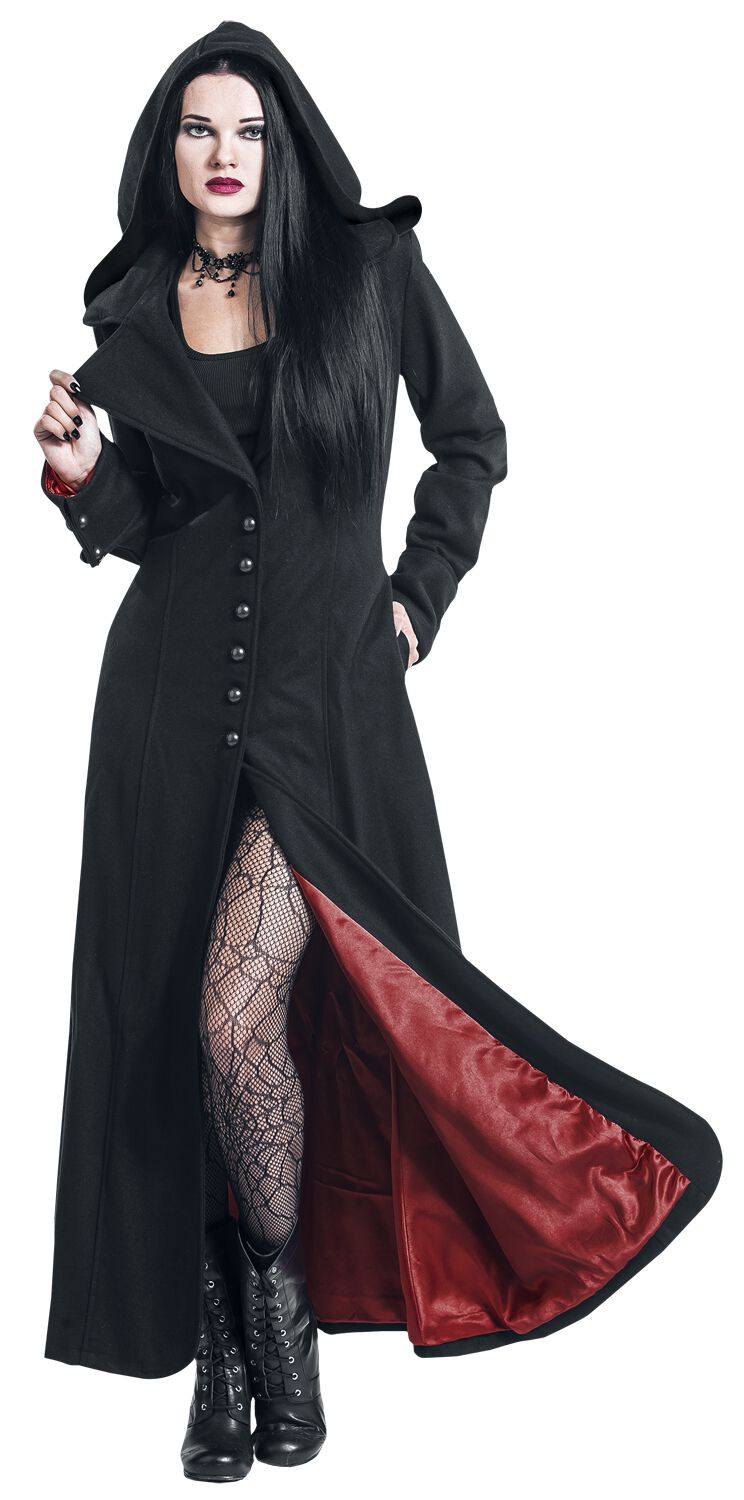 Gothicana By EMP Bolero In Pizzo Nero Con Maniche A Tromba: Eleganza Gotica