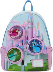 Loungefly - Stained Glass Castle, Sleeping Beauty, Mini backpacks