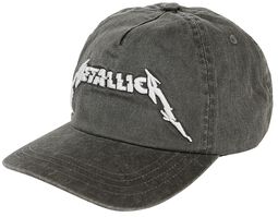 Glitch Logo - Washed Dad Cap, Metallica, Cap