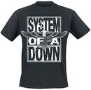 Stacked Eagle, System Of A Down, T-Shirt