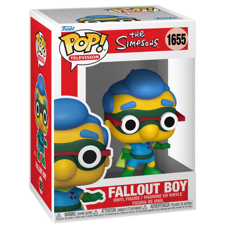 Fallout Boy Vinyl Figurine 1655 The Simpsons Funko Pop! EMP