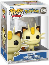 Meowth - Miaouss - Mauzi vinyl figurine no. 780, Pokémon, Funko Pop!