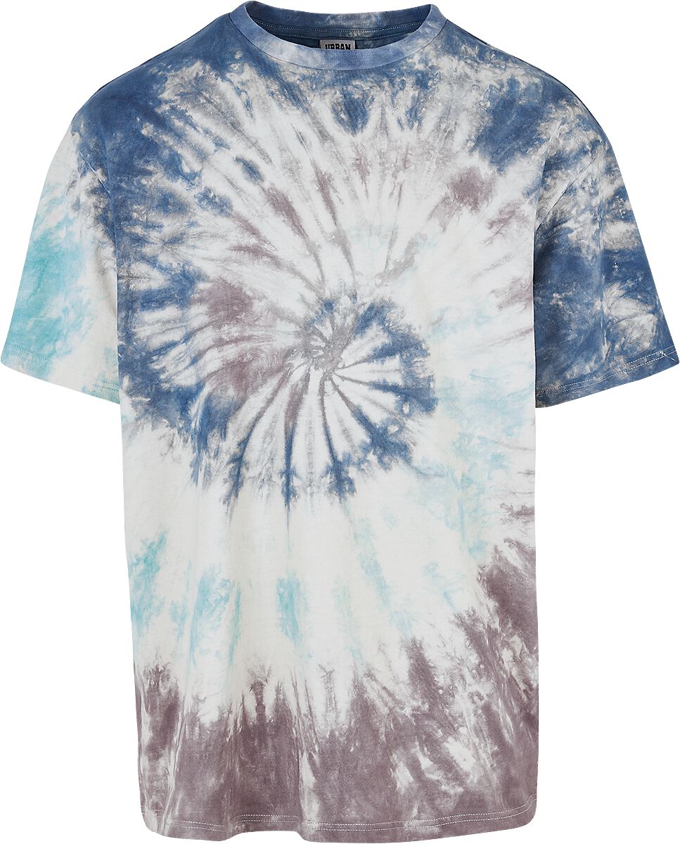 SuperCape Embroidery Unisex Tie Dye Oversized T-Shirt