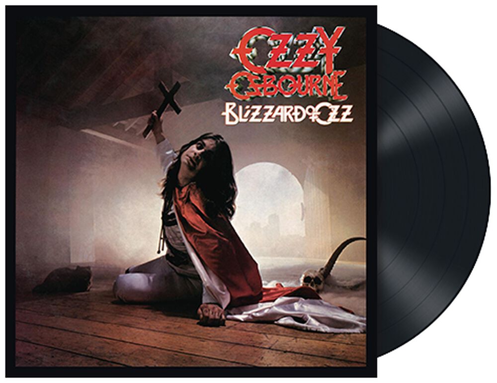 Blizzard of ozz Ozzy Osbourne LP EMP