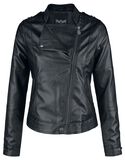 All Over The Road, Black Premium by EMP, Imitation Leather Jacket