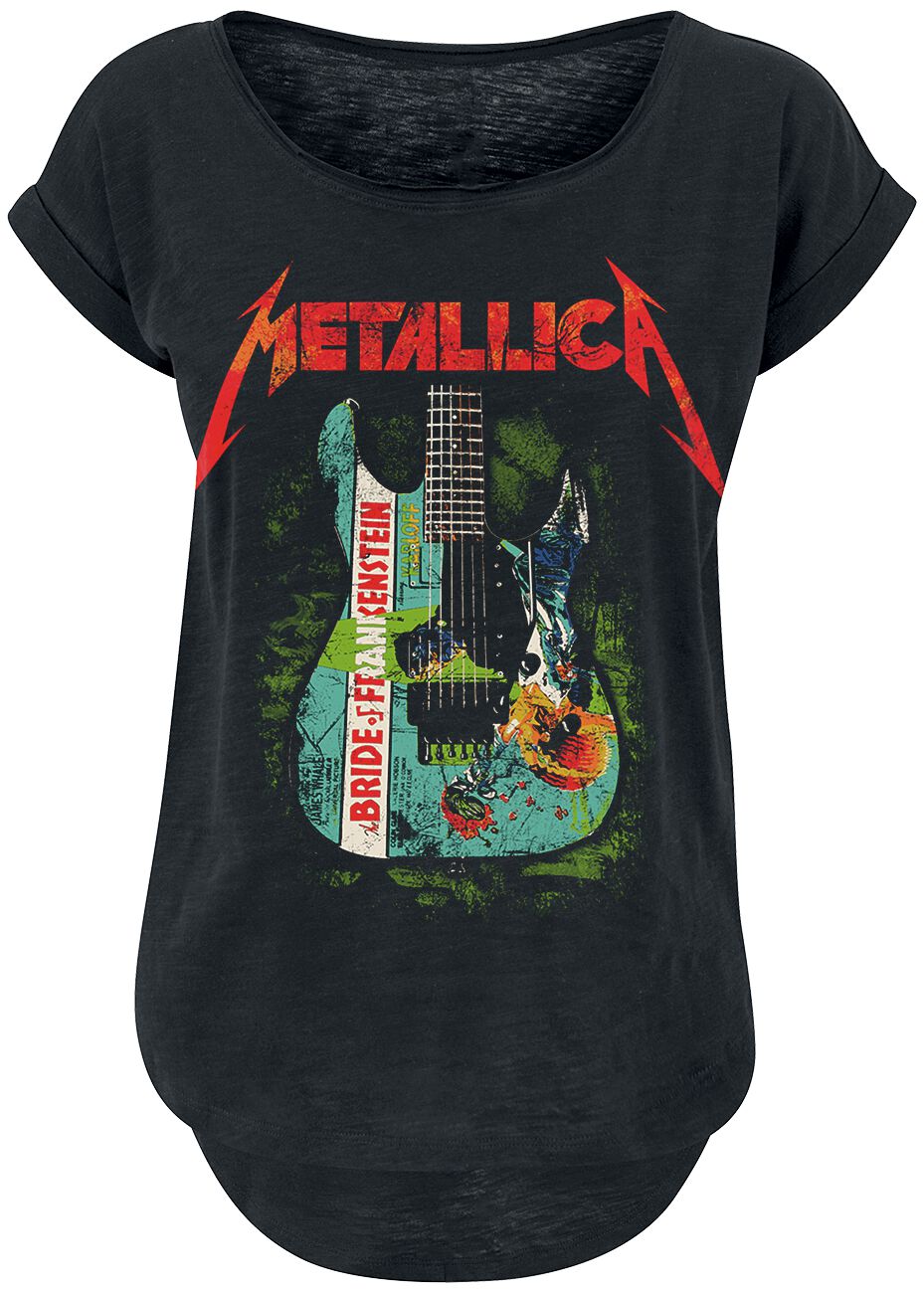 Bride Of Frankenstein Guitar Metallica T-Shirt EMP