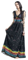 Megan Fiesta Maxi Dress, Voodoo Vixen, Long dress