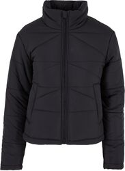 Ladies’ arrow puffer jacket, Urban Classics, Between-seasons Jacket