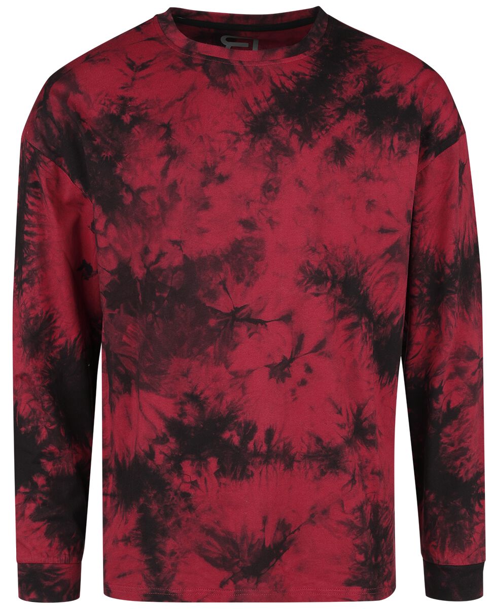 Tie Dye Shirt RED by EMP Long-sleeve Shirt EMP