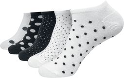 No Show Socks Dots 5-Pack, Urban Classics, Socks