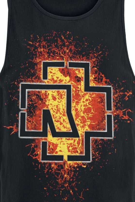 Lava Logo | Rammstein Tanktop | EMP