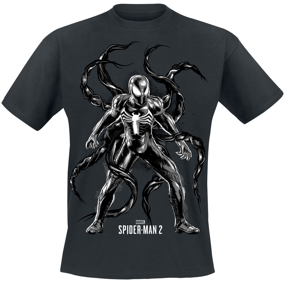 Marvel Games Spider-Man Back in Black Spider-Man T-Shirt EMP