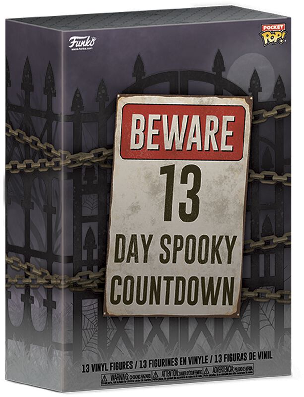 Beware 13 Day Spooky Halloween Countdown Calendar