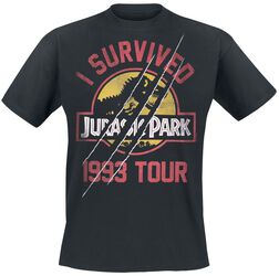 I Survived 1993 Tour, Jurassic Park, T-Shirt