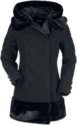 Jacket with plush, Gothicana by EMP, Winter Jacket
