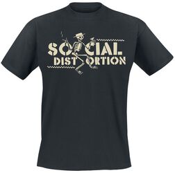 Checkered Skellie, Social Distortion, T-Shirt