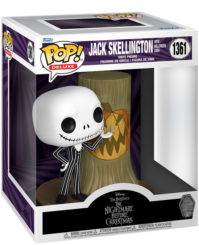 30th Anniversary - Jack with Halloween Door (Pop! Deluxe) Vinyl Figur 1361