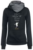 Tinker Bell - Don't Grow Up, Peter Pan, Hooded sweater