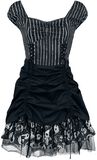 Jack Pinstripe Dress, The Nightmare Before Christmas, Short dress