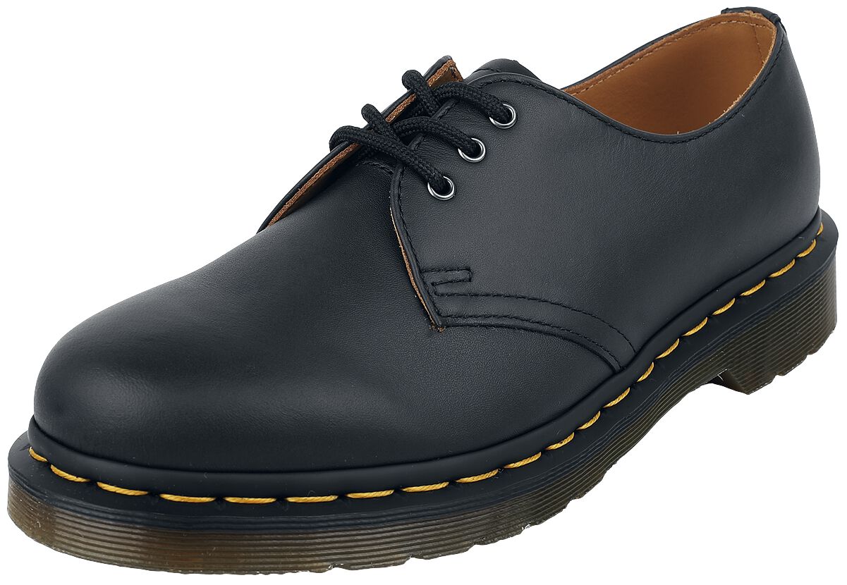 1461 Black Nappa Leather Dr Martens Nappa 1461 1461 Black Nappa