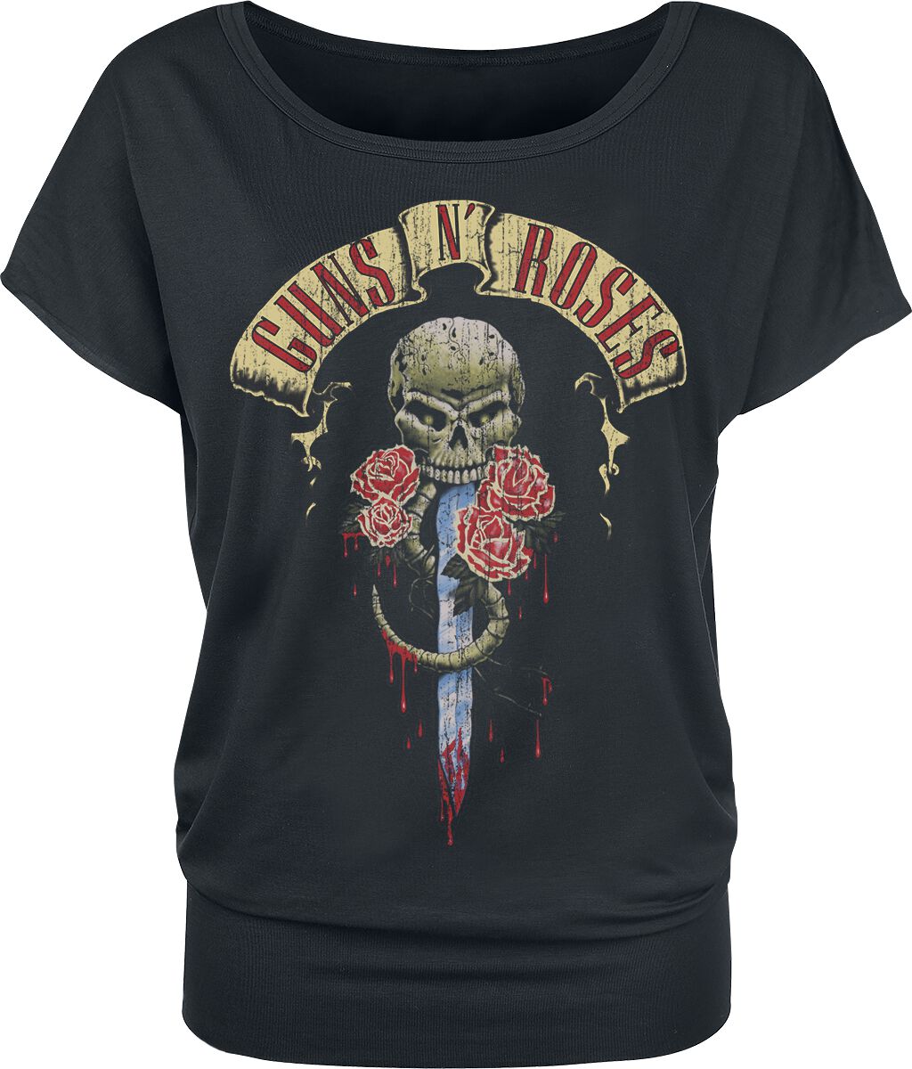 Dripping Dagger Guns N Roses T Shirt EMP