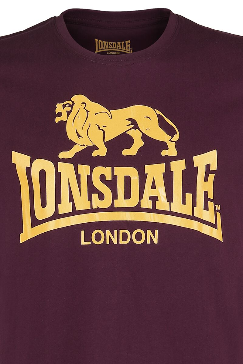 Lonsdale Logo T-Shirt – Classic Regular-Fit Tee With Chest Print