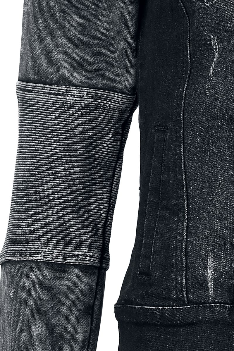Essential Mod Jacket Essential | Black Premium by EMP Denim Jacket | EMP