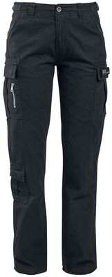 Army Vintage Trousers | Black Premium by EMP Cargo Trousers | EMP