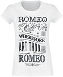 Romeo & Juliet Words, Romeo & Juliet, T-Shirt