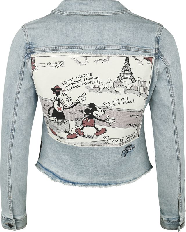 Denim Mouse Mickey Mouse Denim Jacket | Mickey Mouse Jeans Jacket | EMP