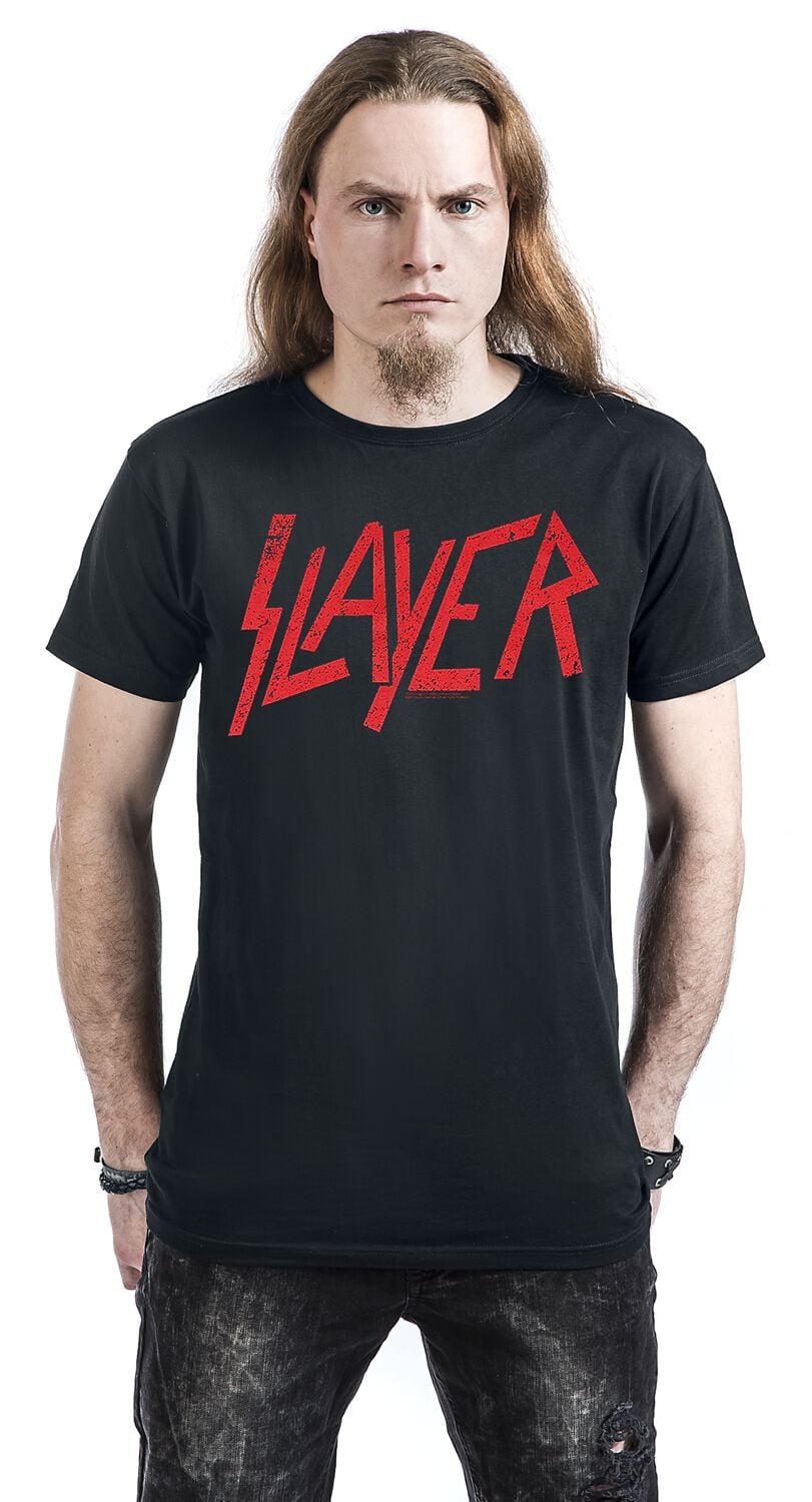 Slayer Slayders Shield Offiziell Männer T-Shirt Herren