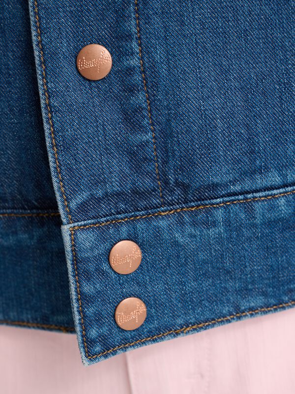 Stranger Things Nancy Jacket Classic Blue | Wrangler Denim Jacket | EMP