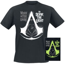 Logo - Glow In The Dark, Assassin's Creed, T-Shirt