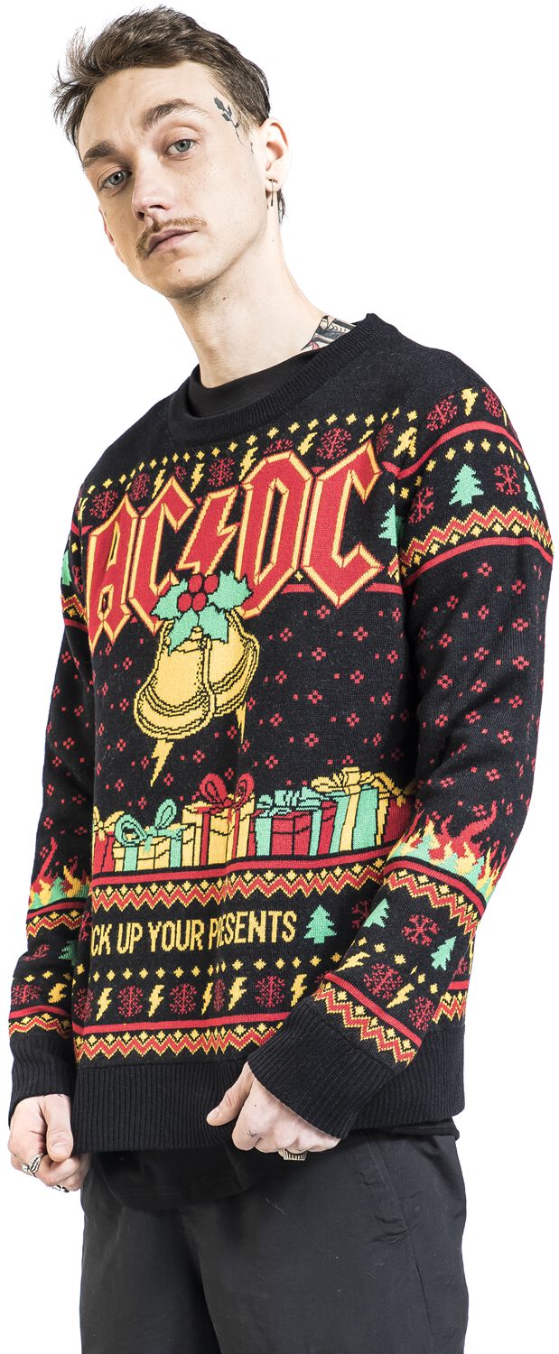Holiday Sweater | AC/DC Christmas jumper | EMP