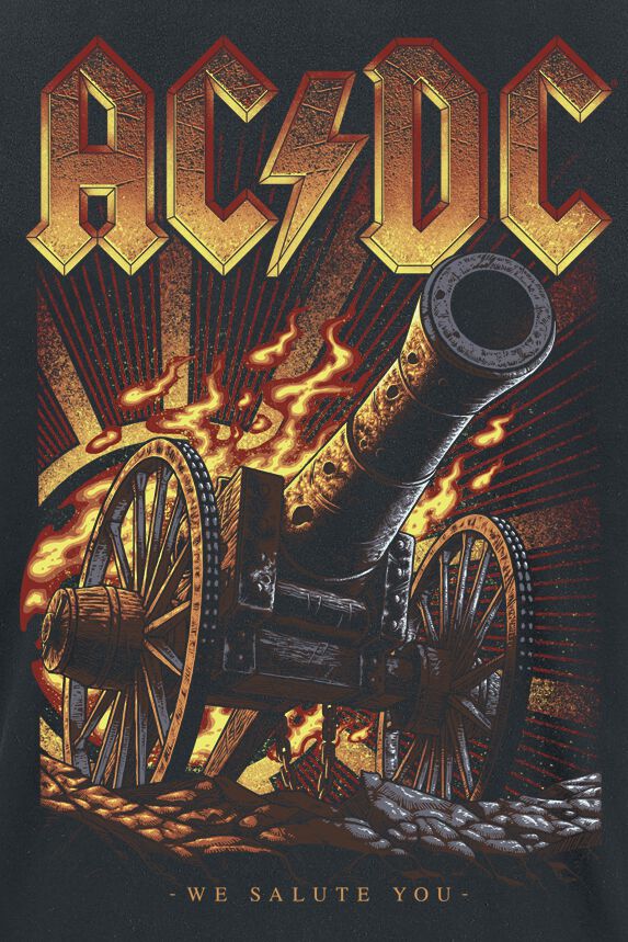 Burning Salute | AC/DC T-Shirt | EMP
