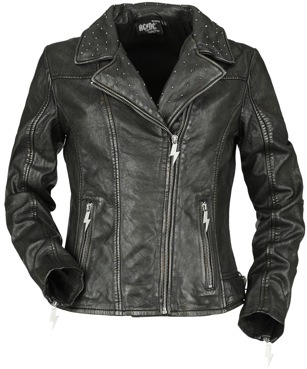 EMP Signature Collection AC/DC Leather Jacket EMP