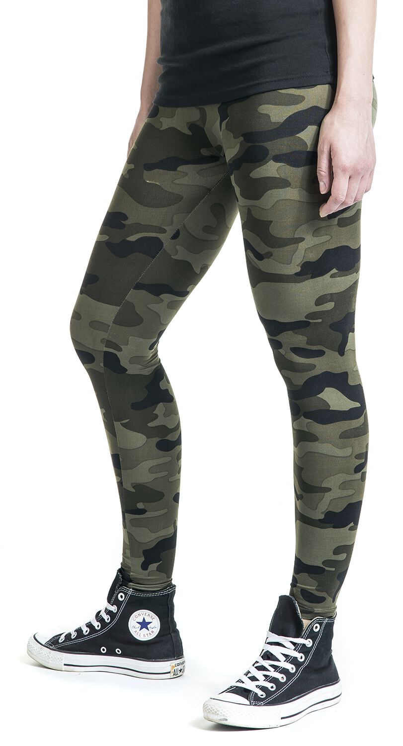 Ladies Camo Leggings Urban Classics Leggings EMP
