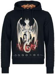 Gothicana X Anne Stokes hoodie, Gothicana by EMP, Hooded sweater