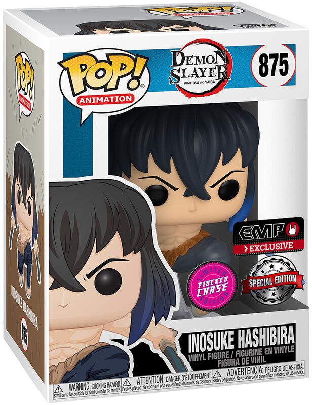 Inosuke (Chase Edition Possible!) (Flocked) Vinyl Figure 875 | Demon ...